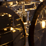 Люстра с круглыми стеклянными подвесками Cardiel Smok Glass Chandelier варинант исполнения - 4 | Loft Concept в Саратове