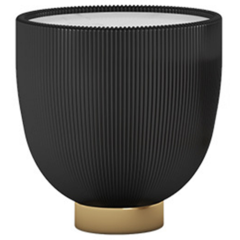 Круглый приставной стол Ruelly Black Coffee Table Белый Мрамор Bianco Латунь Черный Круглый приставной стол Ruelly Black Coffee Table Белый Мрамор Bianco Латунь Черный в Саратове | Loft Concept