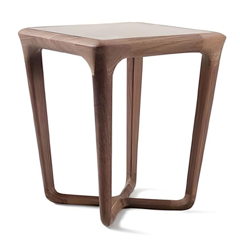 Столик приставной из массива дерева Walnut Wood Table Орех Столик приставной из массива дерева Walnut Wood Table Орех в Саратове | Loft Concept