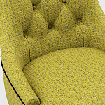 Мебельная ткань Шенилл горчичный цвет 142 см T4-62 варинант исполнения - 11 | Loft Concept в Саратове