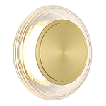 Бра круглое золото/прозрачный Plumpness LED 7 варинант исполнения - 1 | Loft Concept в Саратове