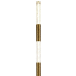 Торшер латунь Dew Drops Tube Brass One Floor Lamp варинант исполнения - 3 | Loft Concept в Саратове