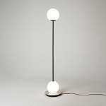 Напольный торшер светодионый Twins 3000К 20Вт варинант исполнения - 2 | Loft Concept в Саратове