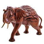 Статуэтка из дерева суар в виде слона Two Tusks варинант исполнения - 1 | Loft Concept в Саратове