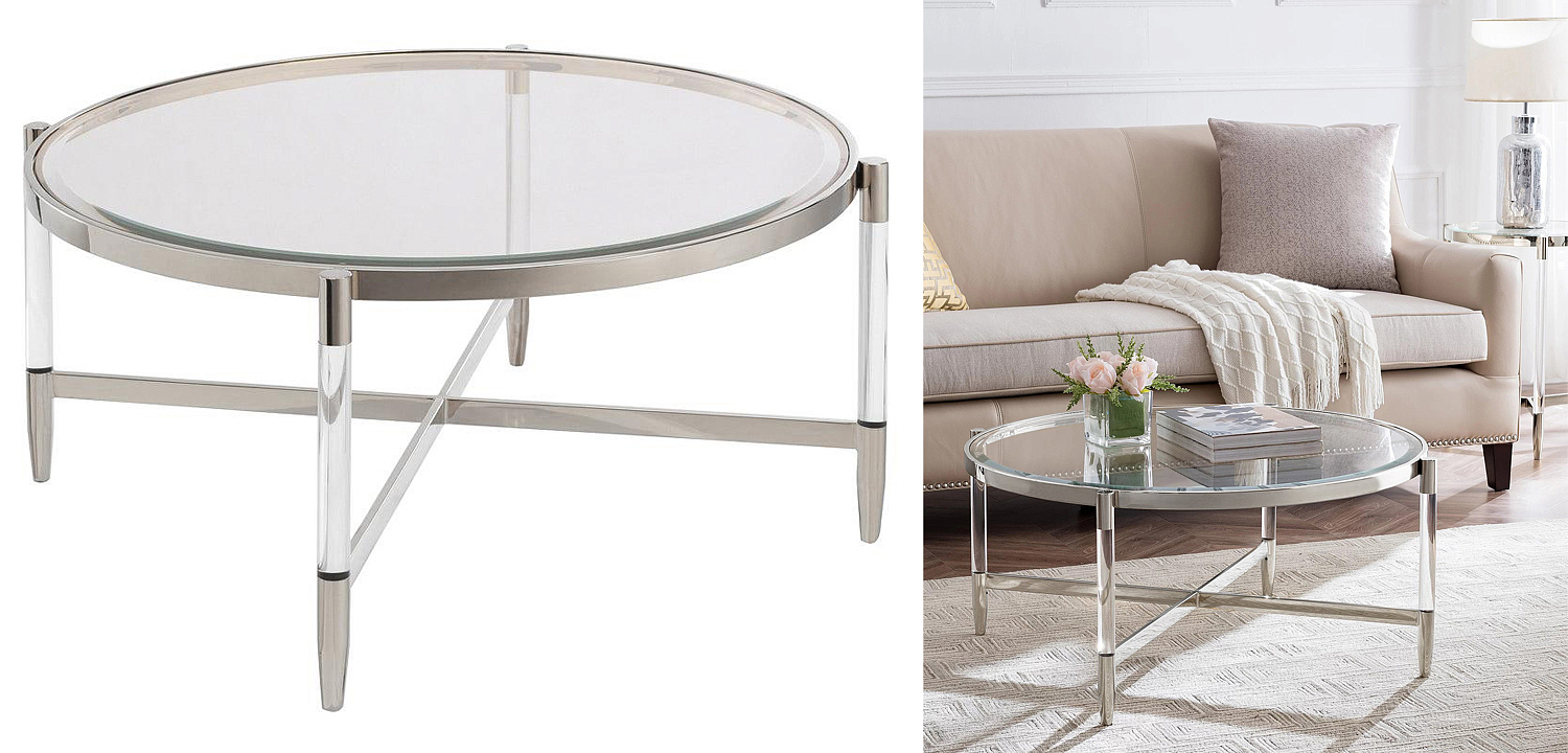 Кофейный стол Existential Silver Coffee Table Кофейный стол Existential Silver Coffee Table - Loft-Concept в Саратове
