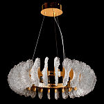 Люстра круглая с фактурными элементами в виде ракушек Inspired Sea варинант исполнения - 2 | Loft Concept в Саратове