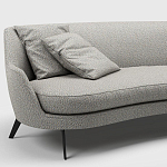 Мебельная ткань Шенилл серо-голубой цвет 142 см T4-47 варинант исполнения - 6 | Loft Concept в Саратове