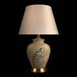 Настольная лампа бежевая с изображением птиц Slip Away варинант исполнения - 8 | Loft Concept в Саратове