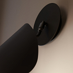 Бра с поворотным плафоном Aracea Black Wall Lamp варинант исполнения - 13 | Loft Concept в Саратове