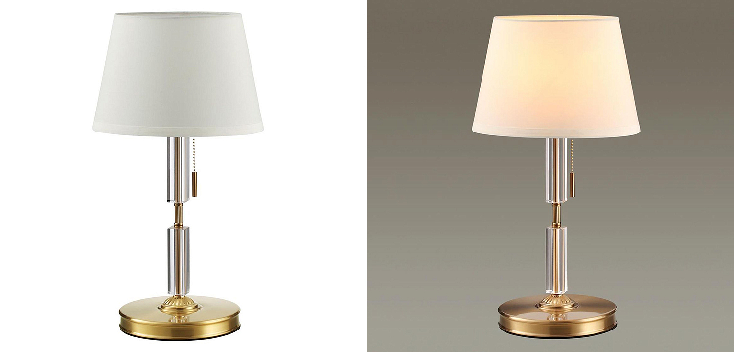 Настольная лампа Ramona White Table Lamp Настольная лампа Ramona White Table Lamp - Loft-Concept в Саратове
