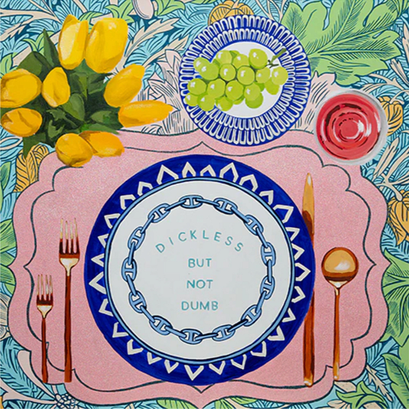 Картина Table Talk Dickless but Not Dumb Мульти Картина Table Talk Dickless but Not Dumb Мульти в Саратове | Loft Concept