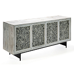 Буфет в гостиную с инкрустацией Palm Sideboard with Bone Inlay варинант исполнения - 2 | Loft Concept в Саратове