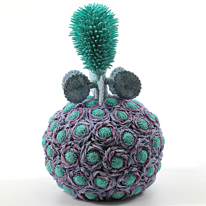 Статуэтка тропический фрукт Pandora Tropical Fruit Lilac Turquoise Flower