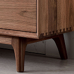 Тумба под телевизориз массива дерева TV Stand made of Walnut Wood варинант исполнения - 8 | Loft Concept в Саратове