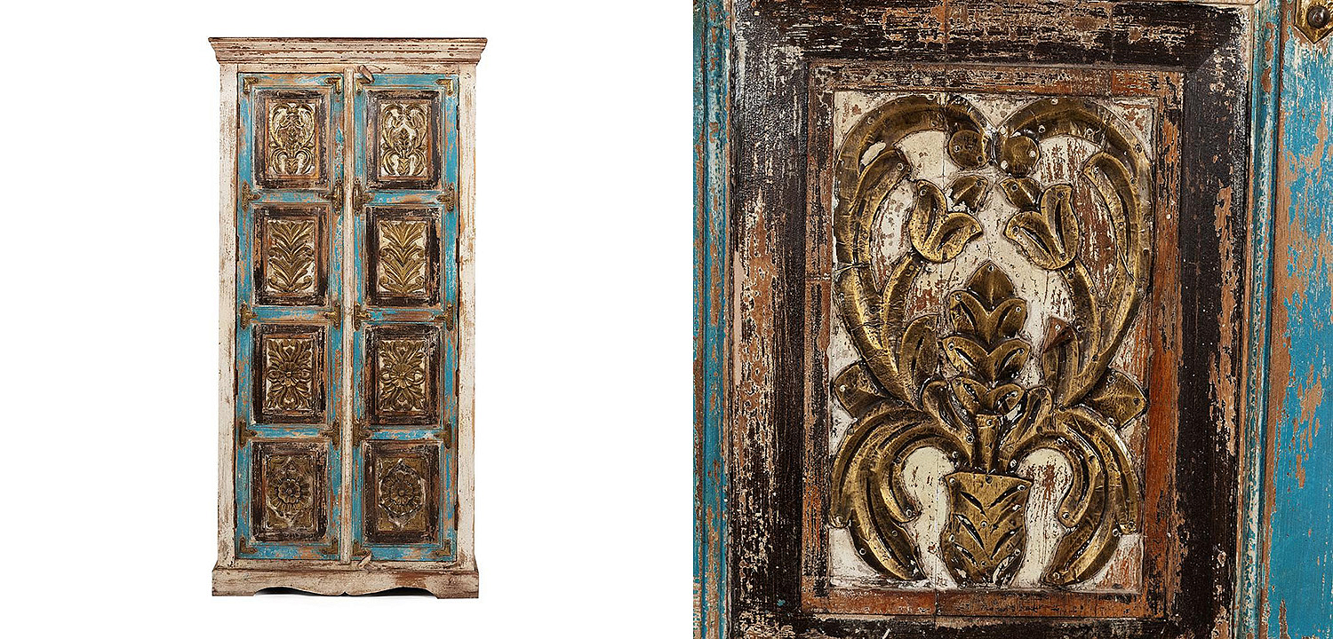 Шкаф Indian Antique Mango Tree Cupboard - Loft-Concept в Саратове