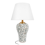 Настольная лампа с цветочной росписью Lamp Flower Painting варинант исполнения - 6 | Loft Concept в Саратове