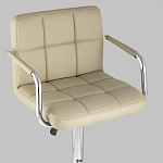 Барный стул с подлокотниками Honory Beige варинант исполнения - 7 | Loft Concept в Саратове