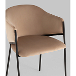 Стул Brace велюр капучино варинант исполнения - 2 | Loft Concept в Саратове