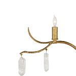 Бра с каркасом в виде веток усыпанных кристаллами Branches with Crystals варинант исполнения - 1 | Loft Concept в Саратове