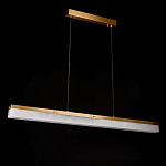 Подвесной светильник линейный из натурального камня Perfection of Geometry варинант исполнения - 5 | Loft Concept в Саратове