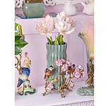 Ваза с птицами и цветами из фарфора с бронзовыми элементами Garden of Eden варинант исполнения - 5 | Loft Concept в Саратове