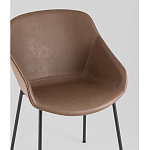 Стул Ashby экокожа светло-коричневый варинант исполнения - 3 | Loft Concept в Саратове