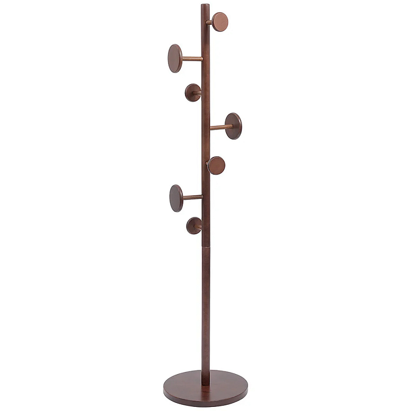 Напольная вешалка из древесины бука Unique Shaped Furniture Floor Hanger Коричневый Орех Напольная вешалка из древесины бука Unique Shaped Furniture Floor Hanger Коричневый Орех в Саратове | Loft Concept
