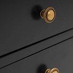 Прикроватная тумба Вlues Black варинант исполнения - 3 | Loft Concept в Саратове