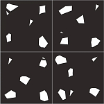 Плитка с узором Осколки варинант исполнения - 2 | Loft Concept в Саратове