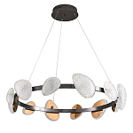 Люстра подвесная круглая с овальными плафонами Iona chandelier варинант исполнения - 5 | Loft Concept в Саратове