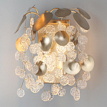 Бра с декоративными подвесками из прозрачного стекла в форме монеток FAIRYTREE Light варинант исполнения - 3 | Loft Concept в Саратове