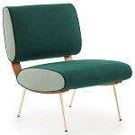 Дизайнерское кресло без подлокотников Gio Ponti ROUND D.154.5 Armchair варинант исполнения - 1 | Loft Concept в Саратове