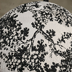 Стул обеденный деревянный с цветочной обивкой Foshan Chair варинант исполнения - 3 | Loft Concept в Саратове