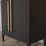 Современный Буфет Primo с 2 дверцами Темный орех варинант исполнения - 4 | Loft Concept в Саратове