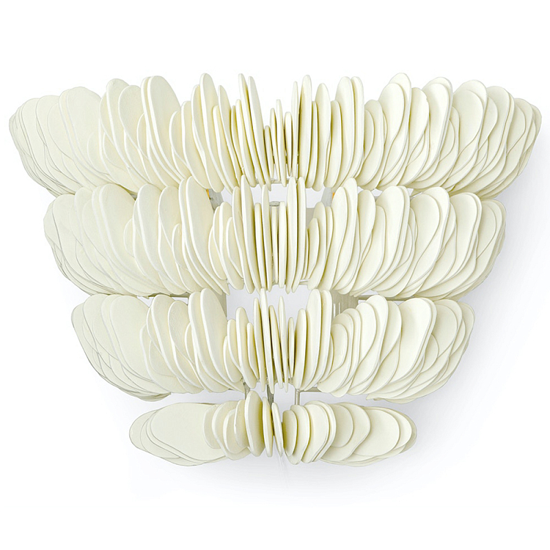 Бра White Bionic Petals Ahha Wall Lamp Белый Бра White Bionic Petals Ahha Wall Lamp Белый в Саратове | Loft Concept