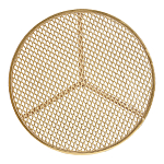 Столик приставной золотистый с орнаментом на столешнице Tanzania варинант исполнения - 2 | Loft Concept в Саратове