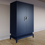 Платяной шкаф Elsa Dreams Blue с 2-мя фасадами варинант исполнения - 1 | Loft Concept в Саратове