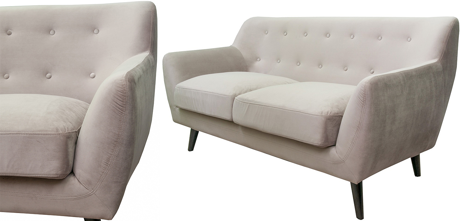 Диван Amantea Sofa beige velour Диван Amantea Sofa beige velour - Loft-Concept в Саратове