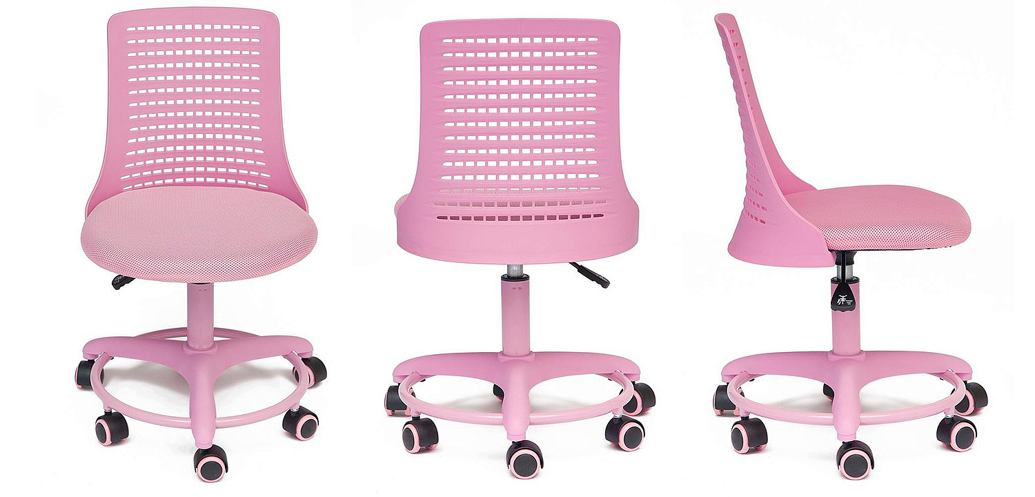 Кресло Bright Kiddie Office Chair pink Кресло Bright Kiddie Office Chair pink - Loft-Concept в Саратове