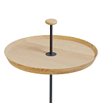 Pin журнальный столик из натурального дуба и бетона варинант исполнения - 1 | Loft Concept в Саратове