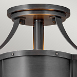 Потолочный светильник с декоративными заклепками Hinkley  варинант исполнения - 2 | Loft Concept в Саратове