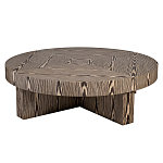 Столик журнальный круглый с полосатым узором Zebroids варинант исполнения - 6 | Loft Concept в Саратове