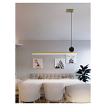 Люстра линейная светодиодная в минималистичном стиле New Age of Light варинант исполнения - 4 | Loft Concept в Саратове