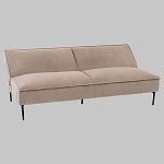 Диван современный вельветовый прямой Worcester Бежевый  варинант исполнения - 4 | Loft Concept в Саратове