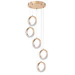 Люстра светодиодная Golden Shackle варинант исполнения - 3 | Loft Concept в Саратове