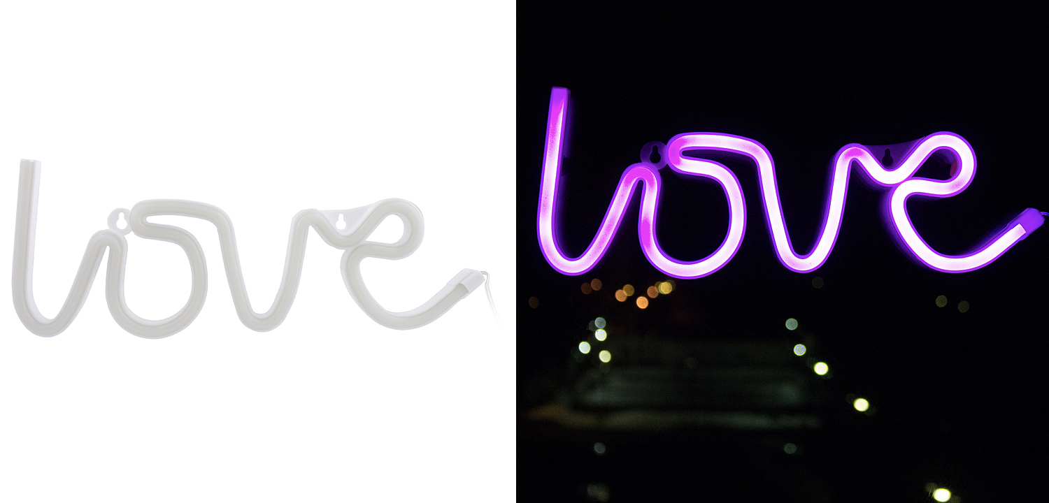 Неоновая лампа LOVE Неоновая лампа LOVE - Loft-Concept в Саратове