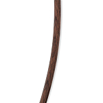 Вешалка коричневая с 4-мя крючками из пластика Curves Hangers варинант исполнения - 2 | Loft Concept в Саратове