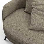 Мебельная ткань Шенилл коричневый цвет 138 см T4-28 варинант исполнения - 5 | Loft Concept в Саратове