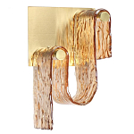 Бра волнистой формы из фактурного стекла Wave варинант исполнения - 5 | Loft Concept в Саратове