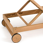 Шезлонг из эвкалипта Olivia варинант исполнения - 5 | Loft Concept в Саратове